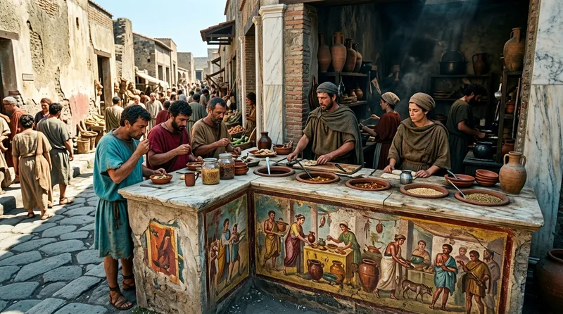 10 Ancient Frescoes That Reveal Daily Life in Pompeii