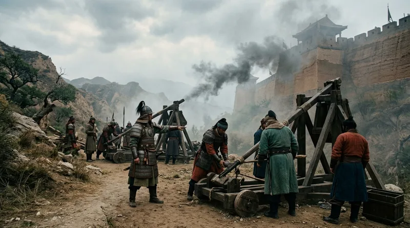 Poison Smoke Projectiles: Chemical Warfare’s Medieval Origins - Historical illustration