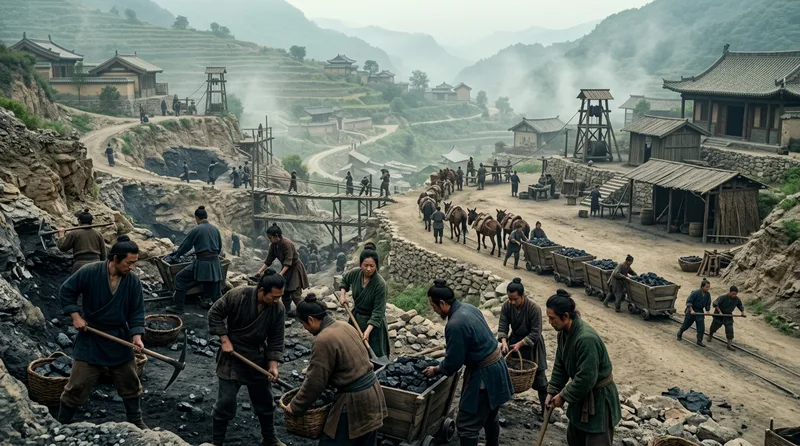 Coal and Coke Fueled the World’s First Industrial Revolution - Historical illustration