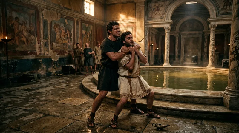 Commodus: When Poison Failed, Assassination Went Hands-On - Historical illustration