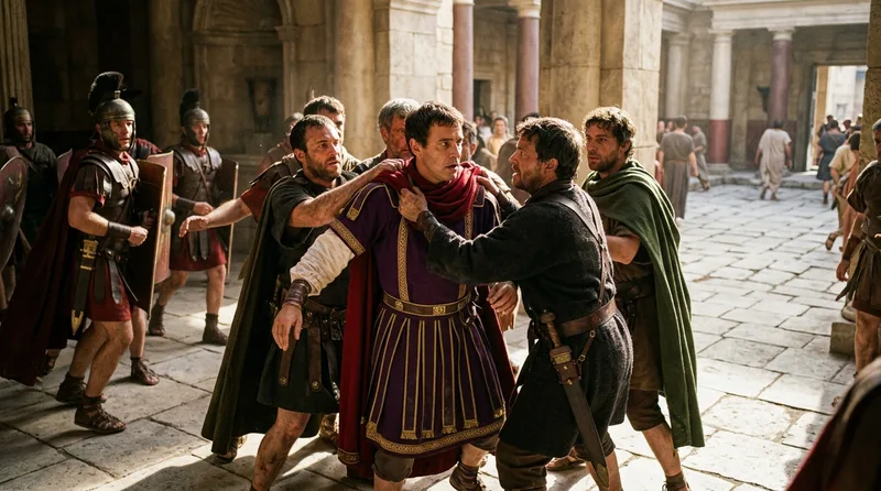 Valentinian III: Assassinated for Executing His Top General - Historical illustration