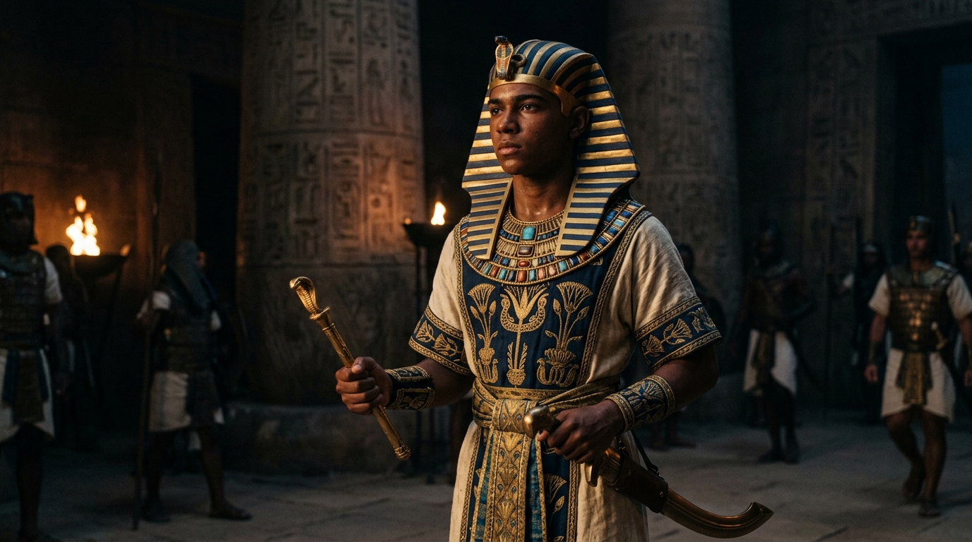 Ramesses II: The Prince Who Commanded Armies at Age Fourteen - Historical illustration