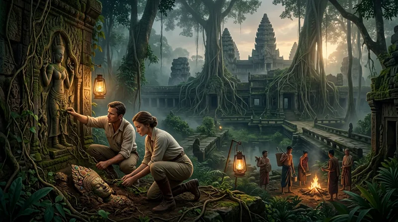 Angkor: The Jungle That Swallowed History’s Largest Pre-Industrial City - Historical illustration