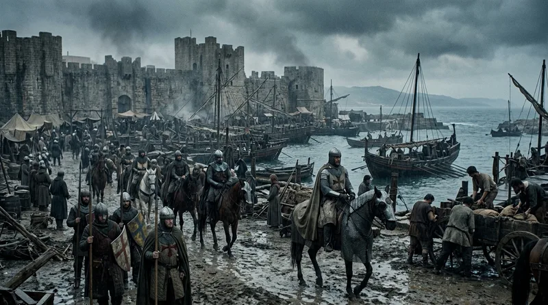 Lordship of Sidon: The Trading Port That Changed Hands Seven Times - Historical illustration