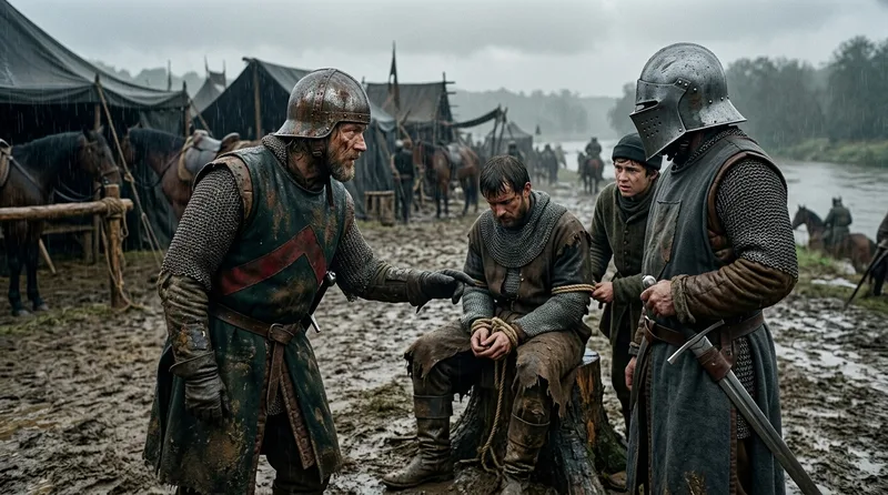 The Ransom Economy: Rules Governing Captured Knights - Historical illustration