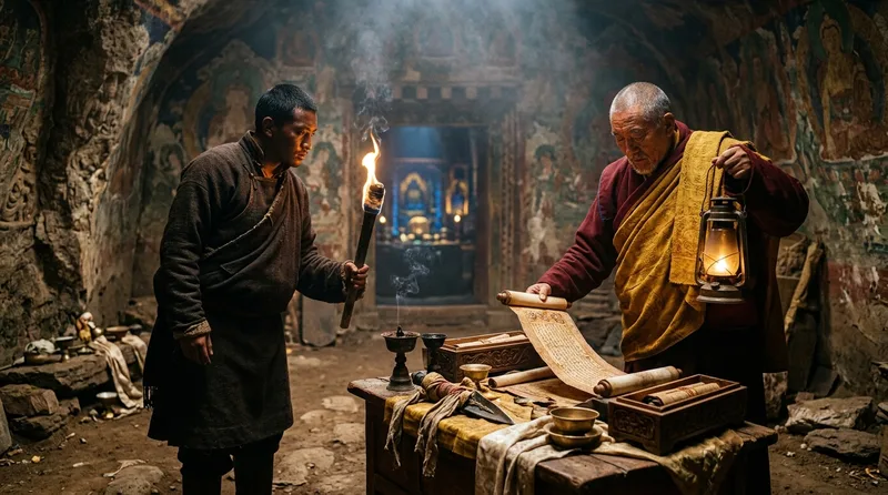Hidden Terma Prophecies Guide Tibetan Political Destiny - Historical illustration